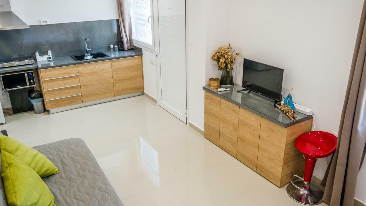Ferienwohnung Heraklion Airport Studio Exterior foto